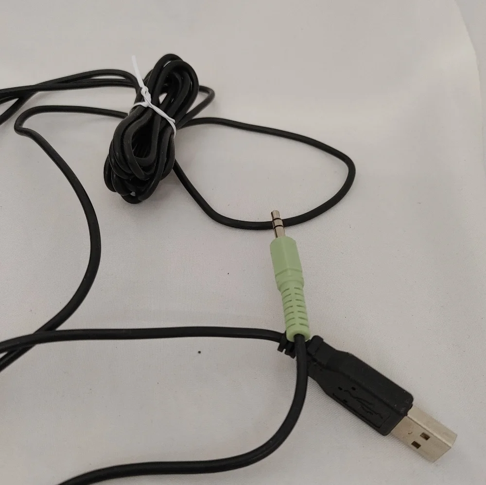 Used Dell Multimedia USB Speakers AX210 0R125K REV A01 Left And Right Tested